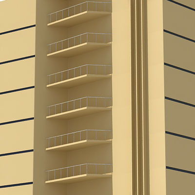 55 Detailed Buildings 3D model_161