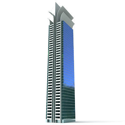 55 Detailed Buildings 3D model_174