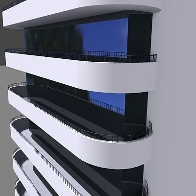 55 Detailed Buildings 3D model_175