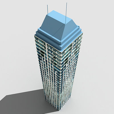 55 Detailed Buildings 3D model_39
