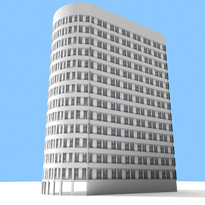 55 Detailed Buildings 3D model_153