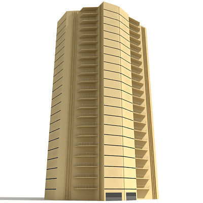 55 Detailed Buildings 3D model_125