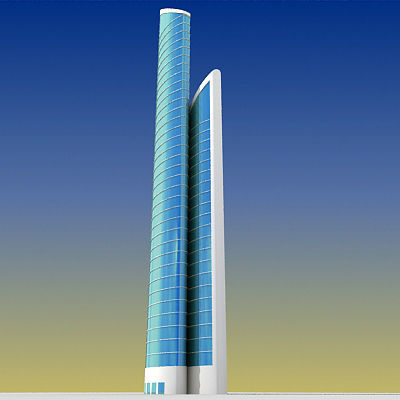 55 Detailed Buildings 3D model_38