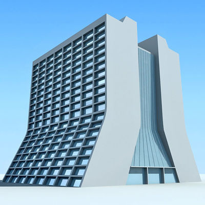 55 Detailed Buildings 3D model_85
