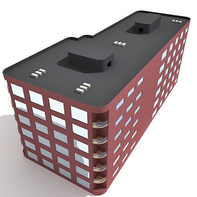 55 Detailed Buildings 3D model_167