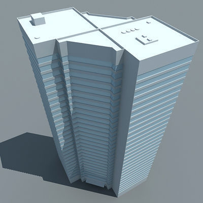 55 Detailed Buildings 3D model_172