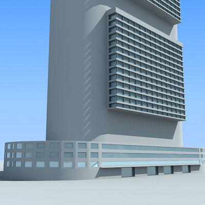 55 Detailed Buildings 3D model_114