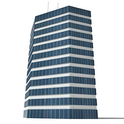 55 Detailed Buildings 3D model_166