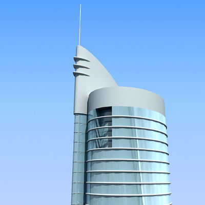 55 Detailed Buildings 3D model_15