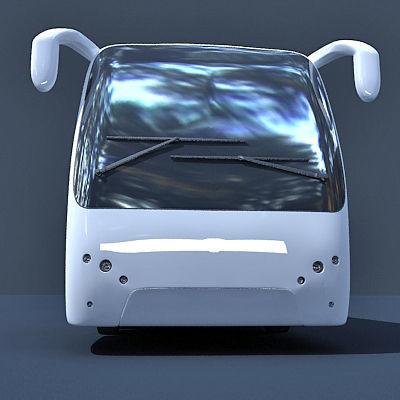 Second Collection of 5 Buses 3D model_34