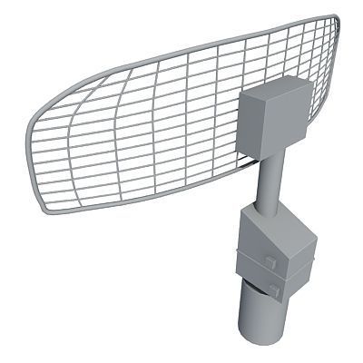 Set of 4 Radars 3D Models 3D model_5