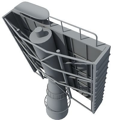 Set of 4 Radars 3D Models 3D model_7