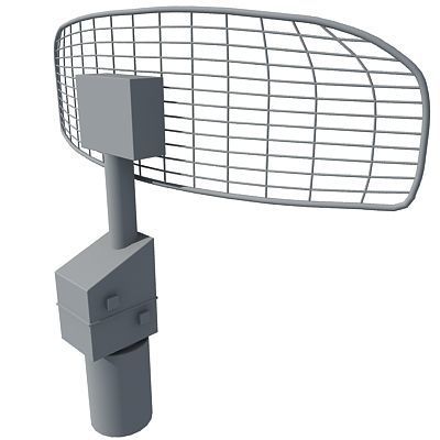 Set of 4 Radars 3D Models 3D model_9