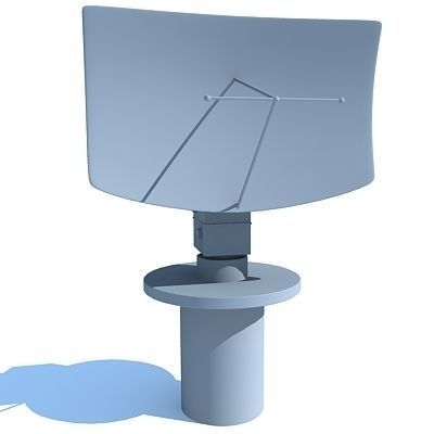 Set of 4 Radars 3D Models 3D model_4