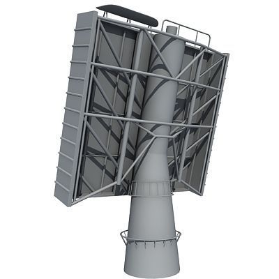 Set of 4 Radars 3D Models 3D model_20