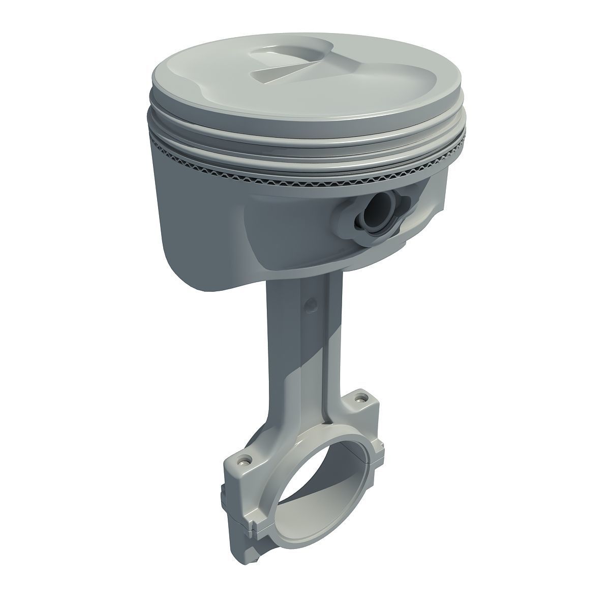 Detailed model of Piston 3D model_3