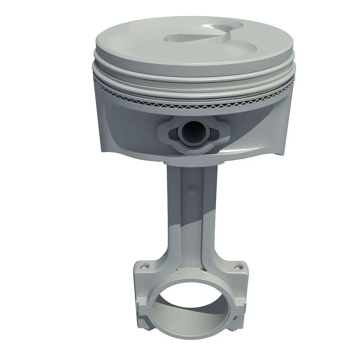 Detailed model of Piston 3D model_0