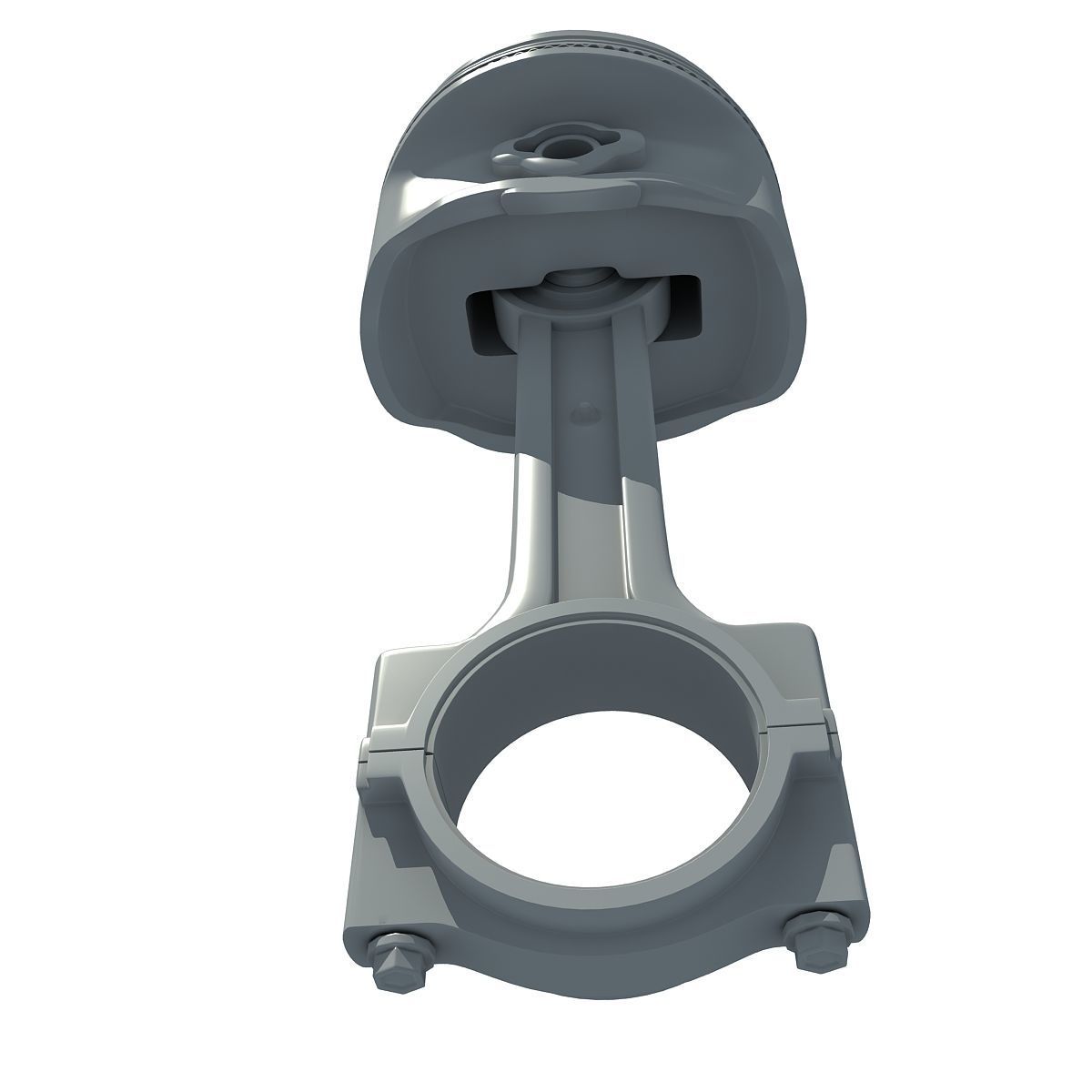 Detailed model of Piston 3D model_5