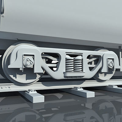 Detailed Set of 2 Train Cars 3D model_7