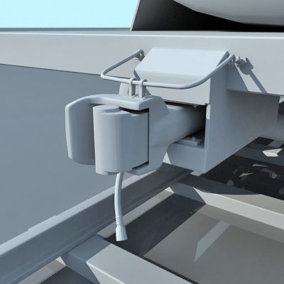 Detailed Set of 2 Train Cars 3D model_17