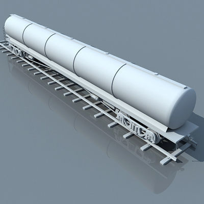 Detailed Set of 2 Train Cars 3D model_15