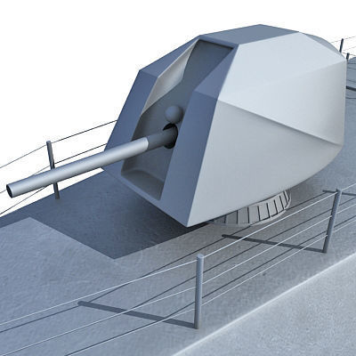 Collection of US Navy Ships V3 3D model_25