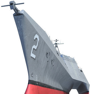 Collection of US Navy Ships V3 3D model_49