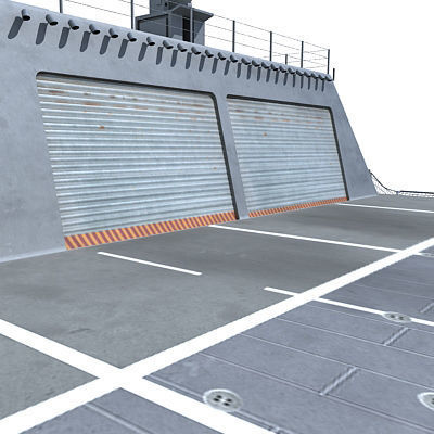 Collection of US Navy Ships V3 3D model_58