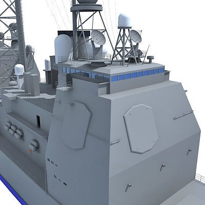 Collection of US Navy Ships V3 3D model_95