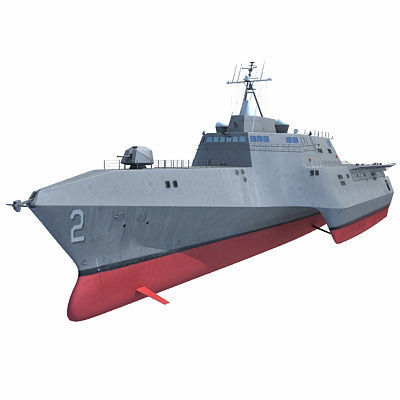 Collection of US Navy Ships V3 3D model_8