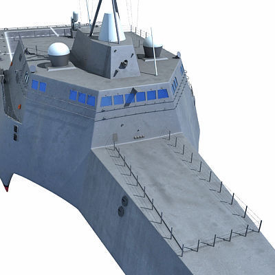 Collection of US Navy Ships V3 3D model_69