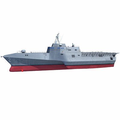 Collection of US Navy Ships V3 3D model_4