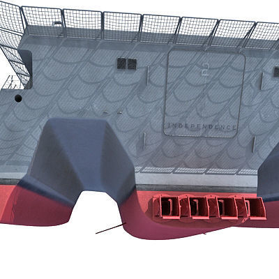 Collection of US Navy Ships V3 3D model_81