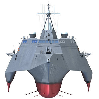 Collection of US Navy Ships V3 3D model_17