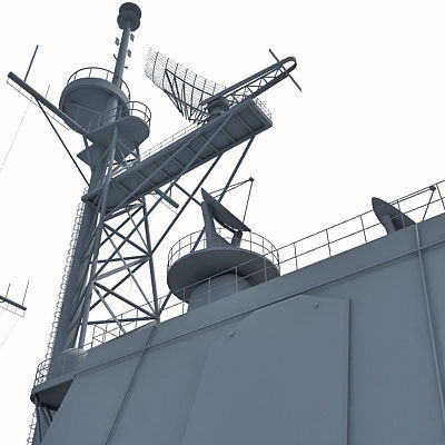 Collection of US Navy Ships V3 3D model_31