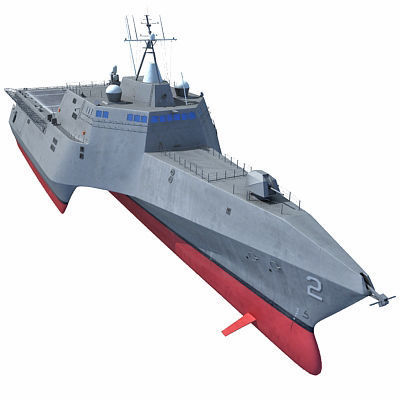 Collection of US Navy Ships V3 3D model_60