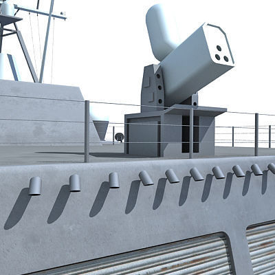 Collection of US Navy Ships V3 3D model_18