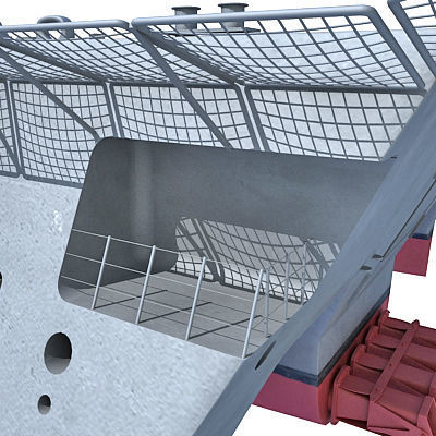 Collection of US Navy Ships V3 3D model_53