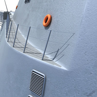 Collection of US Navy Ships V3 3D model_21