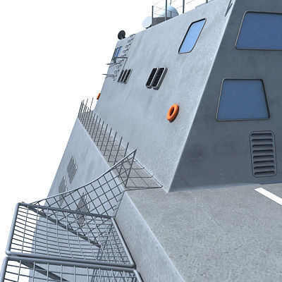 Collection of US Navy Ships V3 3D model_63