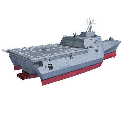 Collection of US Navy Ships V3 3D model_23