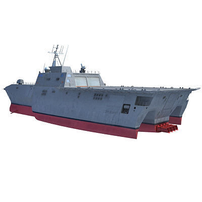 Collection of US Navy Ships V3 3D model_6