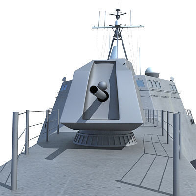 Collection of US Navy Ships V3 3D model_42