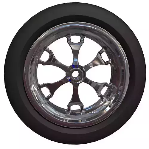 Detailed Motorcycle Tire