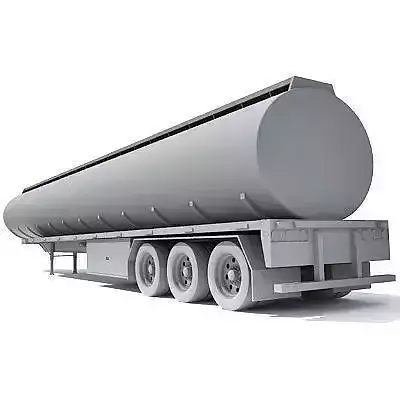 Detailed to texture Tanker Trailer 10