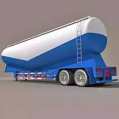 Blue Bottom Tanker Trailer 06