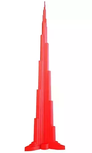 Printable Burj Khalifa 3D model