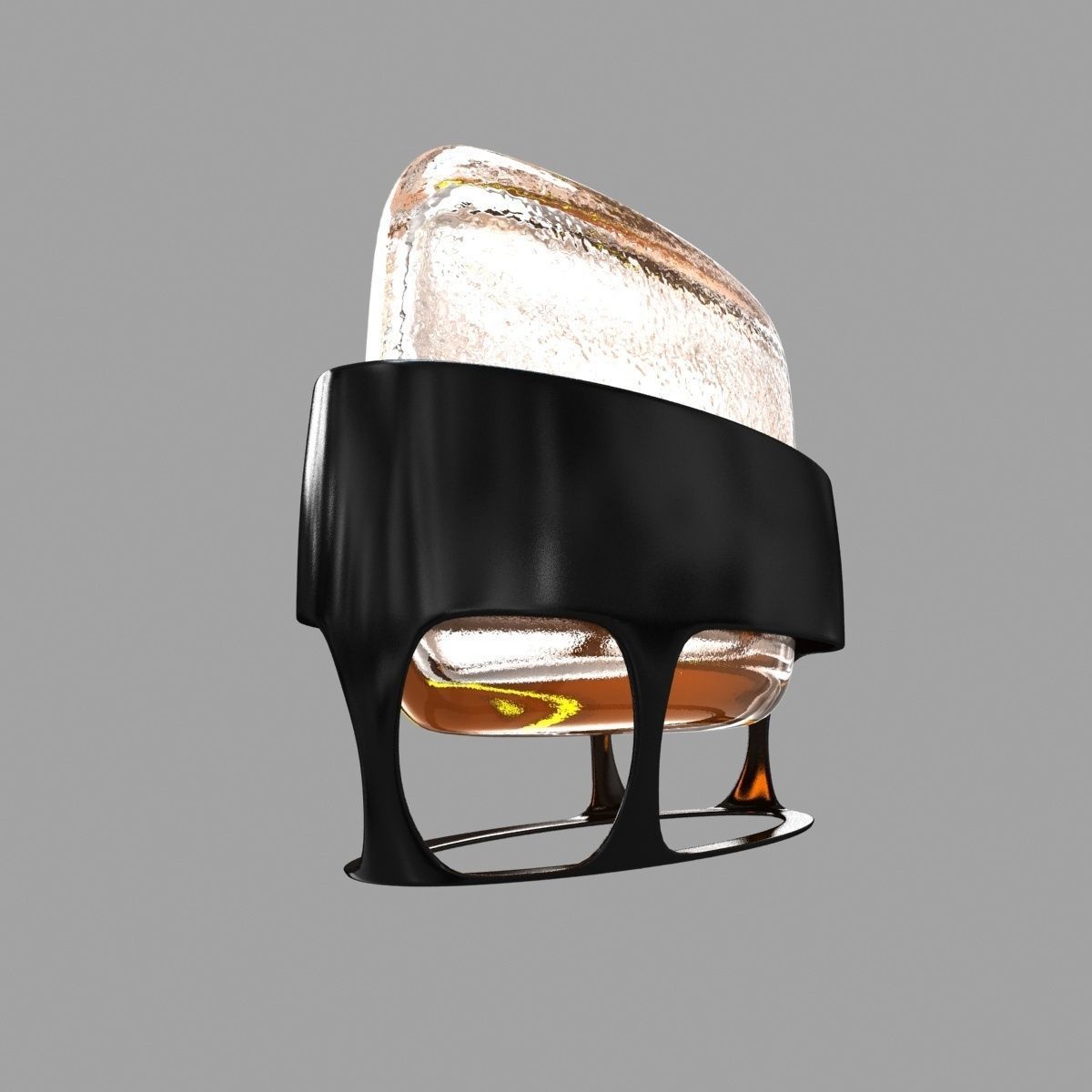 Holly Hunt IRIS TABLE LAMP 3D model_1