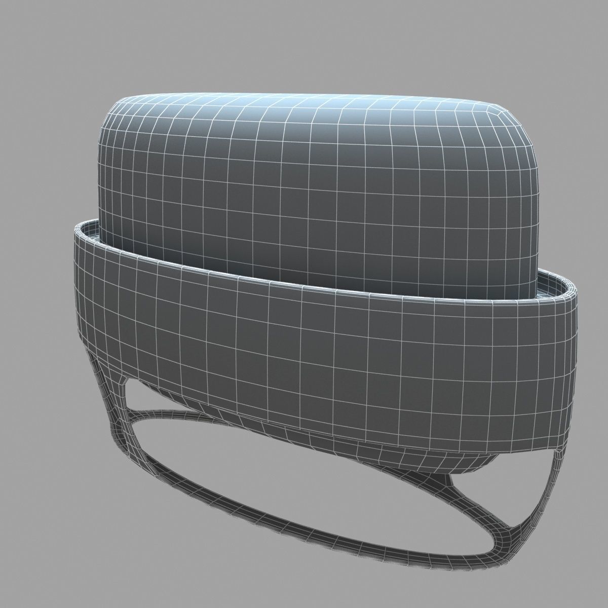 Holly Hunt IRIS TABLE LAMP 3D model_6