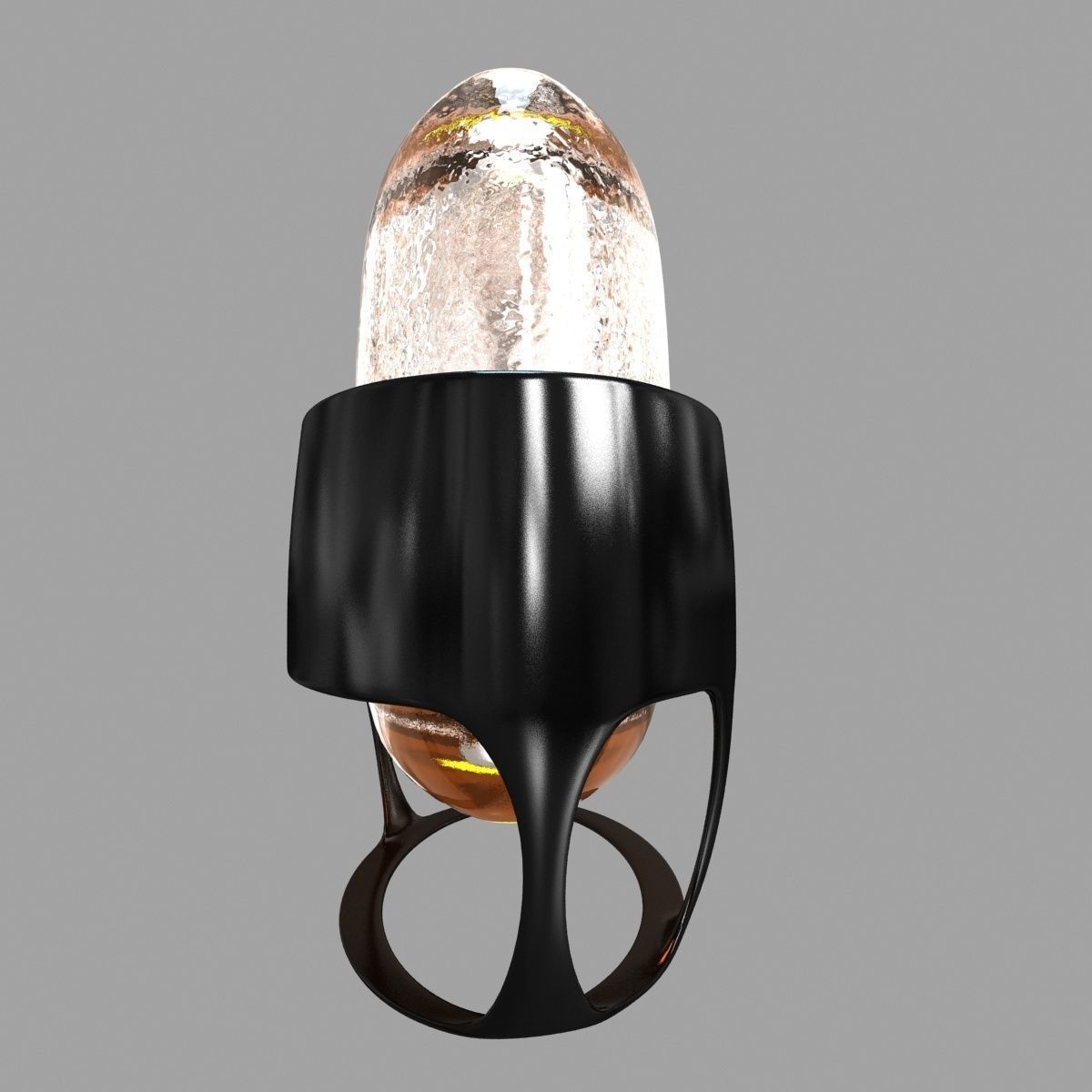 Holly Hunt IRIS TABLE LAMP 3D model_4